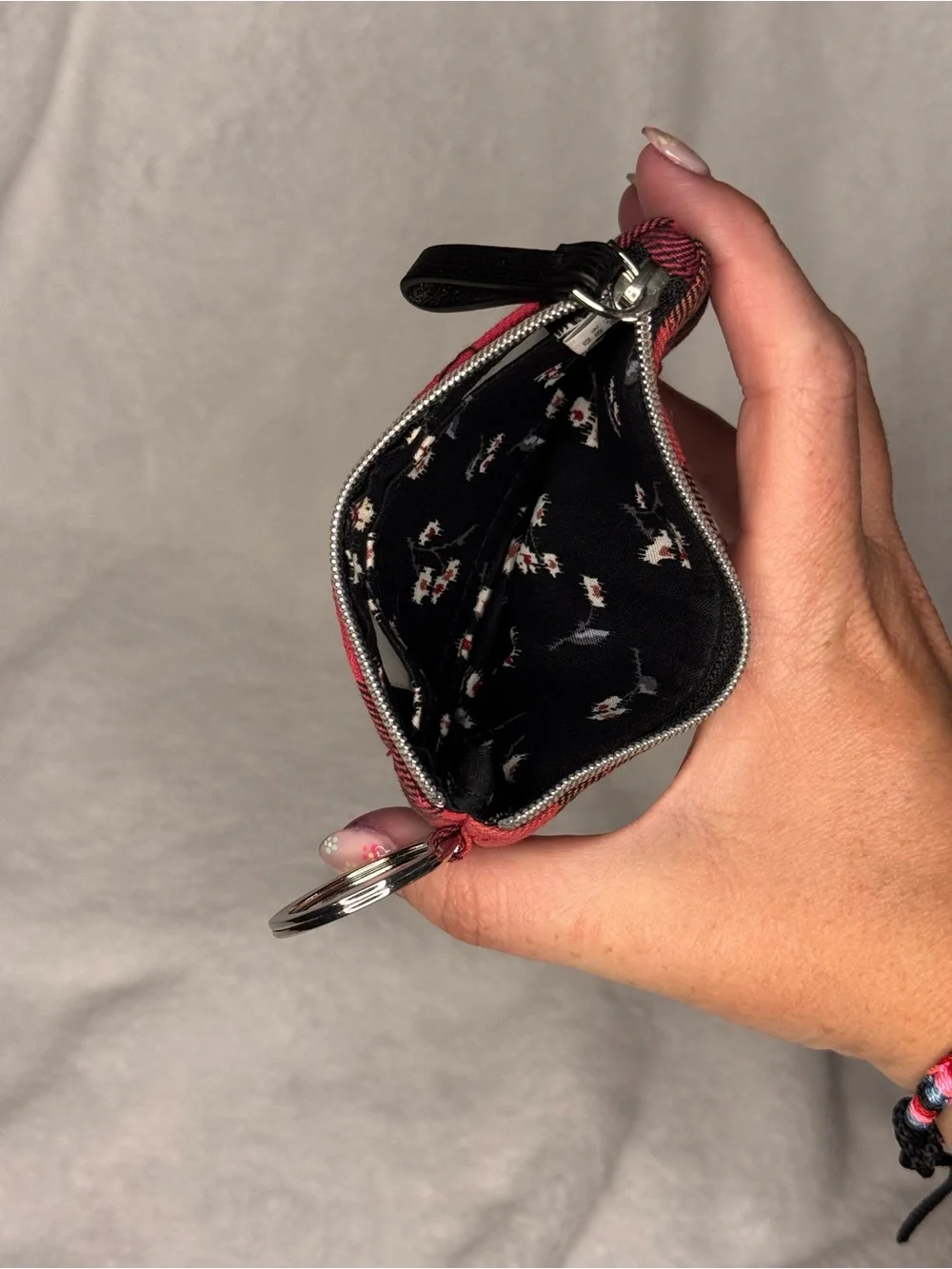 Vera Bradley Plaid Change Purse
